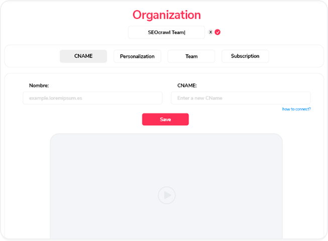 CNAME Integration